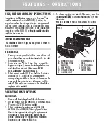 Предварительный просмотр 4 страницы Sunbeam SAP2400W-CN Instruction Leaflet