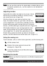 Preview for 8 page of Sunbeam SB1800 Operating Instructions Manual