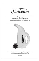 Sunbeam SB51W Operation Instructions Manual предпросмотр