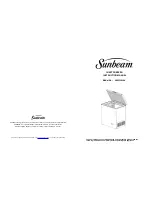 Sunbeam SBCF35WBX Instruction Manual предпросмотр