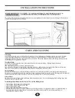 Предварительный просмотр 4 страницы Sunbeam SBCR039W Owner'S Use And Care Manual