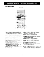 Предварительный просмотр 7 страницы Sunbeam SBM1000W Owner'S Manual & Cooking Manual