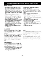 Preview for 10 page of Sunbeam SBM1000W Owner'S Manual & Cooking Manual