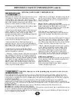 Preview for 5 page of Sunbeam SBMW1109BL Owner'S Use And Care Manual