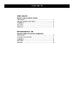 Предварительный просмотр 2 страницы Sunbeam SBWC011A1B Owner'S Use And Care Manual