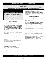 Предварительный просмотр 4 страницы Sunbeam SBWC011A1B Owner'S Use And Care Manual