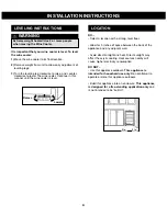 Предварительный просмотр 5 страницы Sunbeam SBWC033A1S Owner'S Use And Care Manual