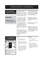 Предварительный просмотр 5 страницы Sunbeam SBWC040A1S Owner'S Use And Care Manual