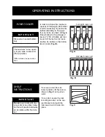 Предварительный просмотр 8 страницы Sunbeam SBWC040A1S Owner'S Use And Care Manual