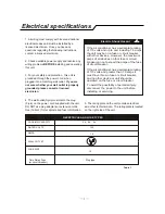 Preview for 5 page of Sunbeam SCA062RWB1 User Manual