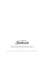 Preview for 11 page of Sunbeam SCA063MWC1 User Manual