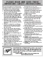Preview for 2 page of Sunbeam SCH722-CN Instruction Leaflet