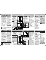 Предварительный просмотр 2 страницы Sunbeam SCH8212 Instruction Leaflet