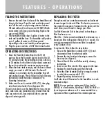 Preview for 4 page of Sunbeam SCM1300-CN Instruction Leaflet