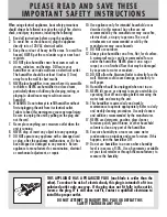 Preview for 2 page of Sunbeam SCM1866-CN Instruction Leaflet