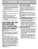 Preview for 3 page of Sunbeam SCM1866-CN Instruction Leaflet