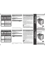 Preview for 1 page of Sunbeam SCM3755C Instruction Leaflet