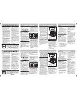 Preview for 2 page of Sunbeam SCM3755C Instruction Leaflet