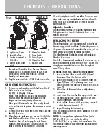 Предварительный просмотр 4 страницы Sunbeam SCM4100-CN Instruction Leaflet