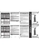 Sunbeam SCM630 Instruction Leaflet preview