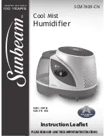 Предварительный просмотр 1 страницы Sunbeam SCM7809-CN Instruction Manual