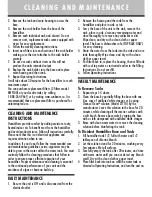 Preview for 5 page of Sunbeam SCM7809-CN Instruction Manual