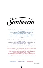 Предварительный просмотр 12 страницы Sunbeam SELECTA SHOWER 6911 Installation & Operation Instructions