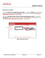 Предварительный просмотр 4 страницы Sunbeam Service Center User Manual