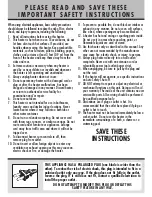 Предварительный просмотр 2 страницы Sunbeam SFH136-CN Instruction Leaflet