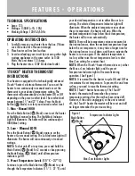 Preview for 3 page of Sunbeam SFH136-CN Instruction Leaflet