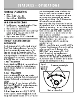 Предварительный просмотр 3 страницы Sunbeam SFH136-CN Instruction Leaflet