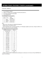 Preview for 9 page of Sunbeam SGA9901 User Manual