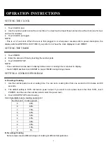 Preview for 7 page of Sunbeam SGC7701 User Manual