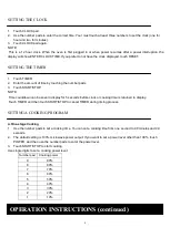 Preview for 9 page of Sunbeam SGD2701 User Manual