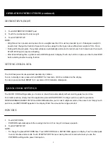 Preview for 10 page of Sunbeam SGS90701W User Manual