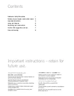 Preview for 2 page of Sunbeam Slurples SL4600 Instruction Booklet