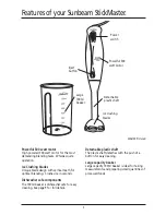 Preview for 3 page of Sunbeam SM6210 Instruction/Recipe Booklet