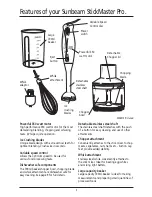 Preview for 5 page of Sunbeam SM6210 Instruction/Recipe Booklet