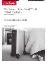 Sunbeam Smartheat HE6100 Instruction Booklet preview