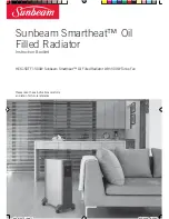 Sunbeam Smartheat HE6150TF Instruction Booklet preview