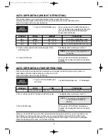 Preview for 15 page of Sunbeam SMW-4990 Operating Instructions Manual