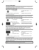 Preview for 17 page of Sunbeam SMW-4990 Operating Instructions Manual