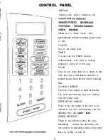 Предварительный просмотр 9 страницы Sunbeam SMW1100 Owner'S Manual