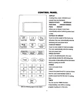 Preview for 9 page of Sunbeam SMW1150 Owner'S Manual