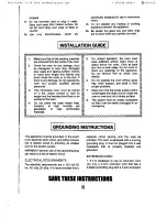 Preview for 4 page of Sunbeam SMW1155 Owner'S Manual