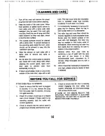 Preview for 13 page of Sunbeam SMW1155 Owner'S Manual