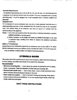 Предварительный просмотр 5 страницы Sunbeam SMW1400 Owner'S Manual