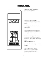 Preview for 9 page of Sunbeam SMW1480 Owner'S Manual