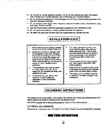 Предварительный просмотр 4 страницы Sunbeam SMW610 Owner'S Manual