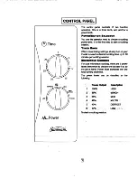 Предварительный просмотр 8 страницы Sunbeam SMW610 Owner'S Manual